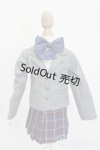 MDD/OF:ブレザー制服セット（グレー）・ミニ S-25-05-11-589-GN-ZS