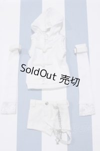 【新宿マルイアネックス店 店頭販売商品】SDM＆MSD/OF:白ミニっこチャイナパンツセット 2100150000008178-ZM
