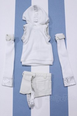 画像2: 【新宿マルイアネックス店 店頭販売商品】SDM＆MSD/OF:白ミニっこチャイナパンツセット 2100150000008178-ZM