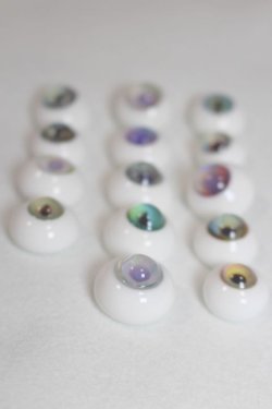 画像2: 14〜18mm/kukka様製シングルグラスアイ まとめて/ドール用　アイ A-25-04-02-012-NY-ZA