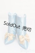 SDM/OF:シューズブテック Rococo ウォーターブルー ブーツ・ミニ S-25-06-08-419-GN-ZS