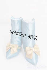 SDM/OF:シューズブテック Rococo ウォーターブルー ブーツ・ミニ S-25-06-08-419-GN-ZS