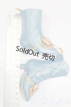 画像3: SDM/OF:シューズブテック Rococo ウォーターブルー ブーツ・ミニ S-25-06-08-419-GN-ZS