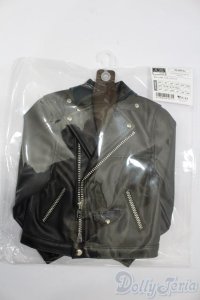 SD17/OF:ビッグシルエットライダースジャケット S-25-04-06-044-GN-ZS