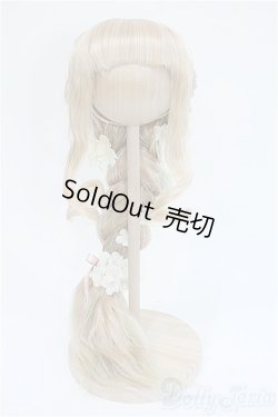 画像1: 9-10inch/ウィッグ:金針水晶製 Y-25-04-09-208-GN-ZY