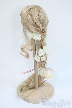 画像2: 9-10inch/ウィッグ:金針水晶製 Y-25-04-09-208-GN-ZY