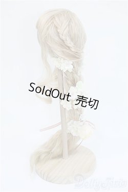 画像2: 9-10inch/ウィッグ:金針水晶製 Y-25-04-09-208-GN-ZY