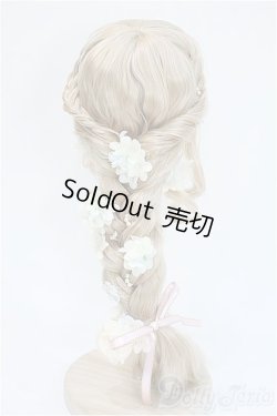 画像3: 9-10inch/ウィッグ:金針水晶製 Y-25-04-09-208-GN-ZY