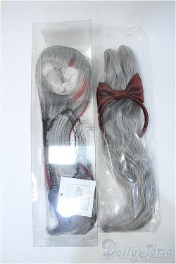 画像1: 9-10inch/ウィッグ:金針水晶製 Y-25-04-09-211-GN-ZY