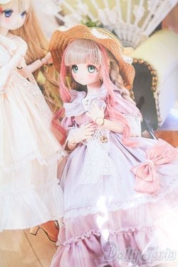 画像1: MDD/OF:RosenliaDoll様製衣装 山茶花のささやき S-25-04-13-051-GN-ZS