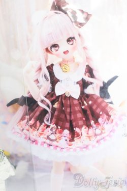 画像1: MDD/OF:RosenliaDoll様製衣装 甘々猫チョコ S-25-04-13-045-GN-ZS