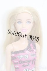 Barbie/はじめてのバービー ピンクのロゴドレス S-25-06-01-662-GN-ZS