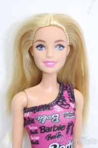 Barbie/はじめてのバービー ピンクのロゴドレス S-25-06-01-662-GN-ZS