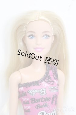 画像1: Barbie/はじめてのバービー ピンクのロゴドレス S-25-06-01-662-GN-ZS