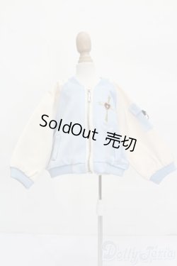 画像1: MSD＆SDM/OF:チャーム付き刺繍スカジャン Melody.C様製 S-25-08-10-476-GN-ZS