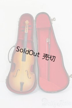 画像1: ミニチュア/楽器 コントラバス S-25-05-04-081-GN-ZS