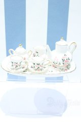 【新宿マルイアネックス店 店頭販売商品】ミニチュア/1/3ドールサイズ:ティーセット 2100150000011242-ZM