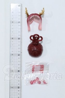 画像2: ANTU(アンティーユ)/??鹿鳴:中国敦煌九色鹿/仙楽　ヘアパーツ・足・尻尾パーツ S-26-04-19-071-GN-ZS