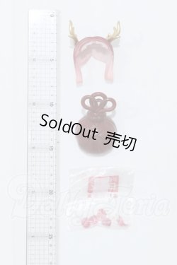 画像2: ANTU(アンティーユ)/??鹿鳴:中国敦煌九色鹿/仙楽　ヘアパーツ・足・尻尾パーツ S-26-04-19-071-GN-ZS
