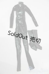 DD/OF:レザーボディースーツ S-25-06-22-050-GN-ZS