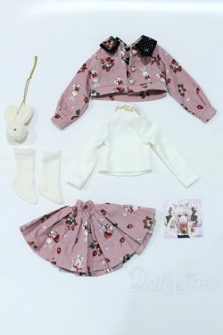 画像5: MDD/OF:うさぎといっしょにおでかけセットアップ ふにゃほわ様製 S-25-11-16-040-GN-ZS