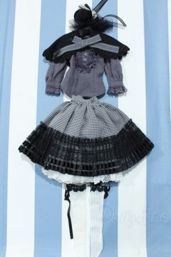 画像1: 【新宿マルイアネックス店 店頭販売商品】SDM＆MSD/OF:LolitaHoundstooth_monotone 2100150000012328-ZM