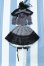 画像1: 【新宿マルイアネックス店 店頭販売商品】SDM＆MSD/OF:LolitaHoundstooth_monotone 2100150000012328-ZM (1)
