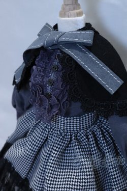 画像3: SDM＆MSD/OF:LolitaHoundstooth_monotone S-26-02-08-058-GN-ZS