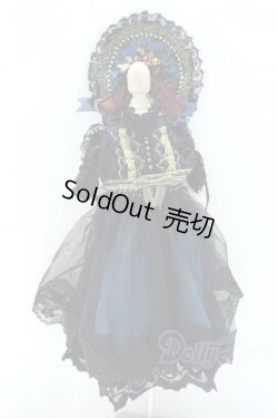 画像1: SDM＆MSD/OF:アフタヌーンドレス 孔雀青 童話館MotherGoose様 S-26-03-01-322-GN-ZS