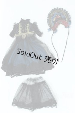 画像5: SDM＆MSD/OF:アフタヌーンドレス 孔雀青 童話館MotherGoose様 S-26-03-01-322-GN-ZS