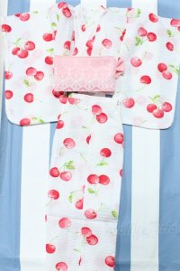 【新宿マルイアネックス店 店頭販売商品】DD/OF:さくらんぼ浴衣Set オアトマノオヘヤ様製 2100150000012619-ZM