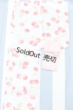 画像2: 【新宿マルイアネックス店 店頭販売商品】DD/OF:さくらんぼ浴衣Set オアトマノオヘヤ様製 2100150000012619-ZM