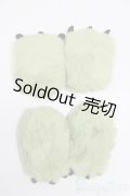 SDM/OF:ふわふわ辰手袋＆スリッパセット S-25-06-22-172-GN-ZS