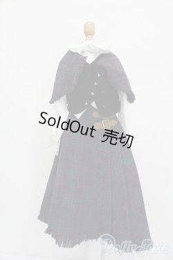 画像1: SD/OF:タータンスカートスタイル S-25-11-30-380-GN-ZS