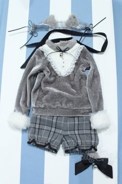 画像1: 【新宿マルイアネックス店 店頭販売商品】SD/OF:ふんわりねこちゃんセット(グレー) 2100150000012958-ZM