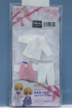 画像1: 【新宿マルイアネックス店 店頭販売商品】ねんどろいどどーる/おようふくセット タキシード/ホワイト 2100150000013011-ZM