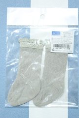 【新宿マルイアネックス店 店頭販売商品】SDM＆MSD/OF:レース編みソックス(灰) 2100150000013034-ZM