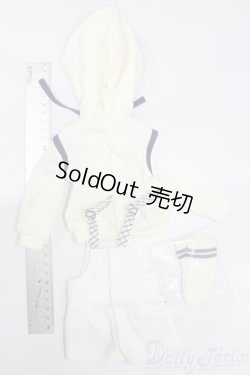 画像2: SDM＆MSD/OF:ホワイト×チェックサロペットセット・ミニ S-25-08-24-480-GN-ZS
