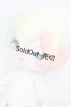 画像2: MMDOLL x UFDOLL/綿綿の異世界冒険 魔女 Lili 彩虹髪 S-25-07-06-105-GN-ZS