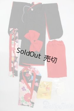 画像1: 幼SD/OF:着物 S-25-07-13-256-GN-ZS