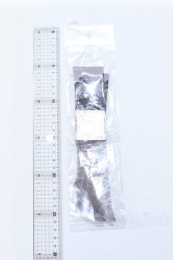 画像2: MSD/OF:レースアップ柄ソックス(灰)・ミニ S-26-01-11-041-GN-ZS