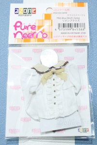 【新宿マルイアネックス店 店頭販売商品】azoneピュアニーモ/OF:PNS Blue Bird’s Song リボンブラウス 2100150000013965-ZM