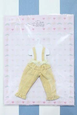 画像1: 【新宿マルイアネックス店 店頭販売商品】ネオブライス/OF:Dear Darling fashion for dolls「フリルテーパードサロペット」 2100150000013970-ZM
