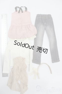 画像2: SDM＆MSD/OF:ラ・ペルソナーレコレクション バルーンワンピセット S-25-08-24-499-GN-ZS