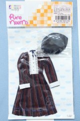 【新宿マルイアネックス店 店頭販売商品】azoneピュアニーモ/OF:PNMレジメンタルストライプワンピースset 2100150000014180-ZM