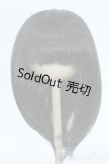 8-9inch/オビツ製ウィッグ:新セミロング ブラック Y-25-11-26-104-GN-ZY