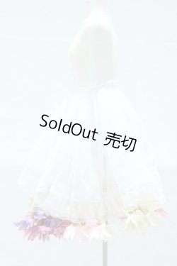 画像2: SDM＆MSD/OF:花付きパニエスカート S-25-12-07-029-GN-ZS