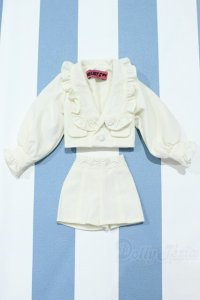 【新宿マルイアネックス店 店頭販売商品】SD/OF:MELODY.C様製 フリルジャケットセット 2100150000014366-ZM