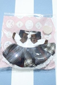 【新宿マルイアネックス店 店頭販売商品】15cmぬい/OF:autumnチェックワンピ 2100150000014552-ZM