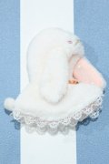 【新宿マルイアネックス店 店頭販売商品】オビツ11/OF:うさ耳フード付きケープ 2100150000014569-ZM